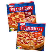 Dr. Oetker Big Americans pizza